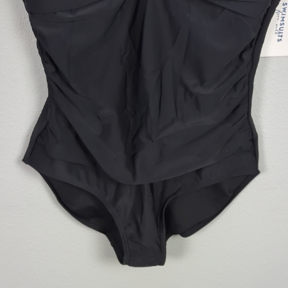Black One-Piece Swimsuit - Picture 3 of 7